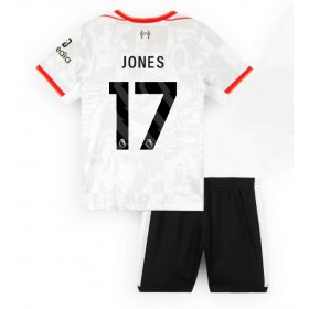 Liverpool Curtis Jones #17 Tredje Kläder Barn 2024-25 Kortärmad (+ Korta byxor)